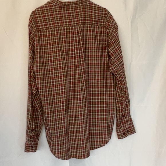 Patagonia plaid organic cotton button down size L - Picture 4 of 6